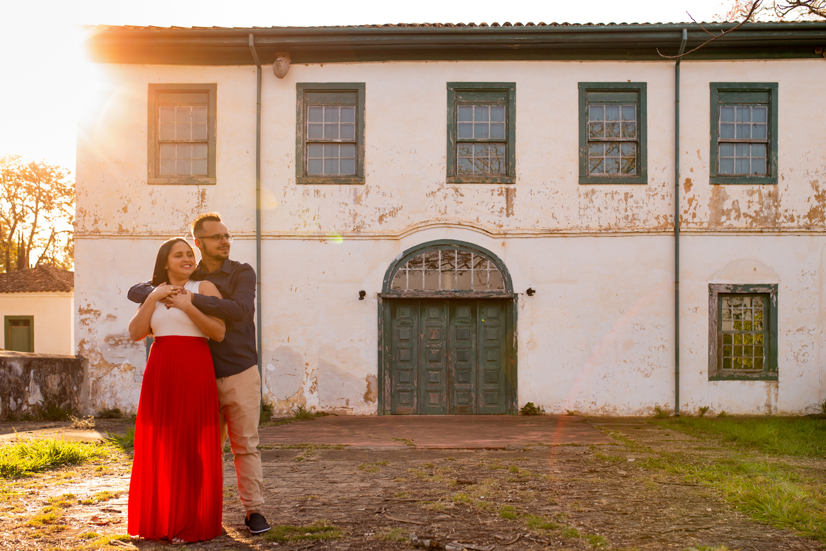 Ensaio de Casal Pre Wedding na Fazenda Ipanema em Sorocaba da Liliane e do Daniel