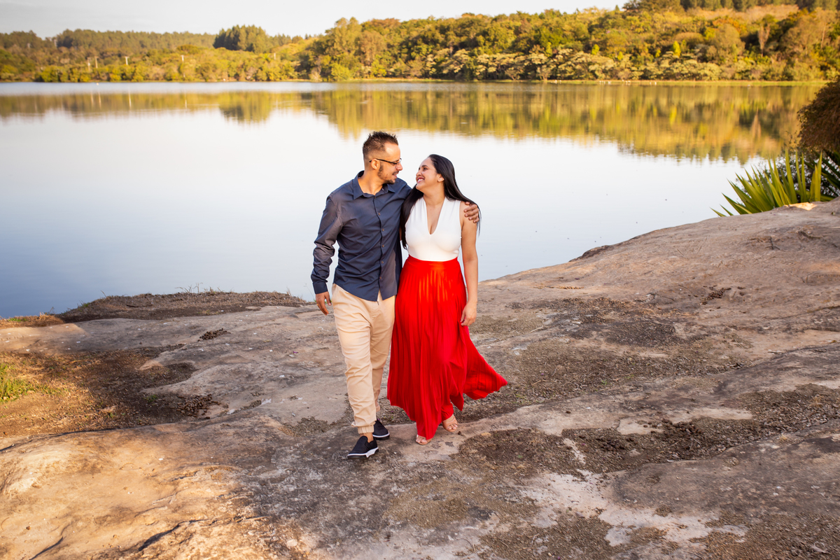 Ensaio da Liliane e do Daniel na Fazenda Ipanema em Sorocaba