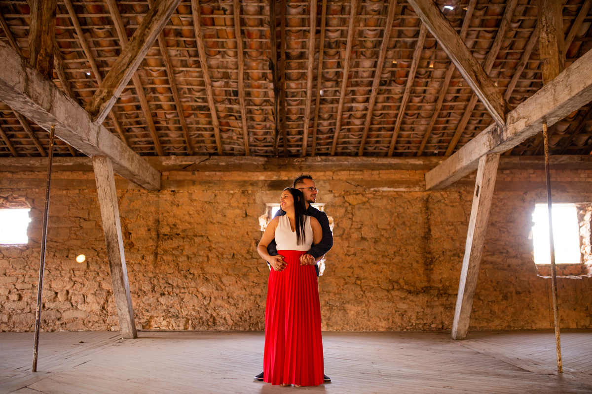 Ensaio de Casal Pre Wedding na Fazenda Ipanema em Sorocaba da Liliane e do Daniel