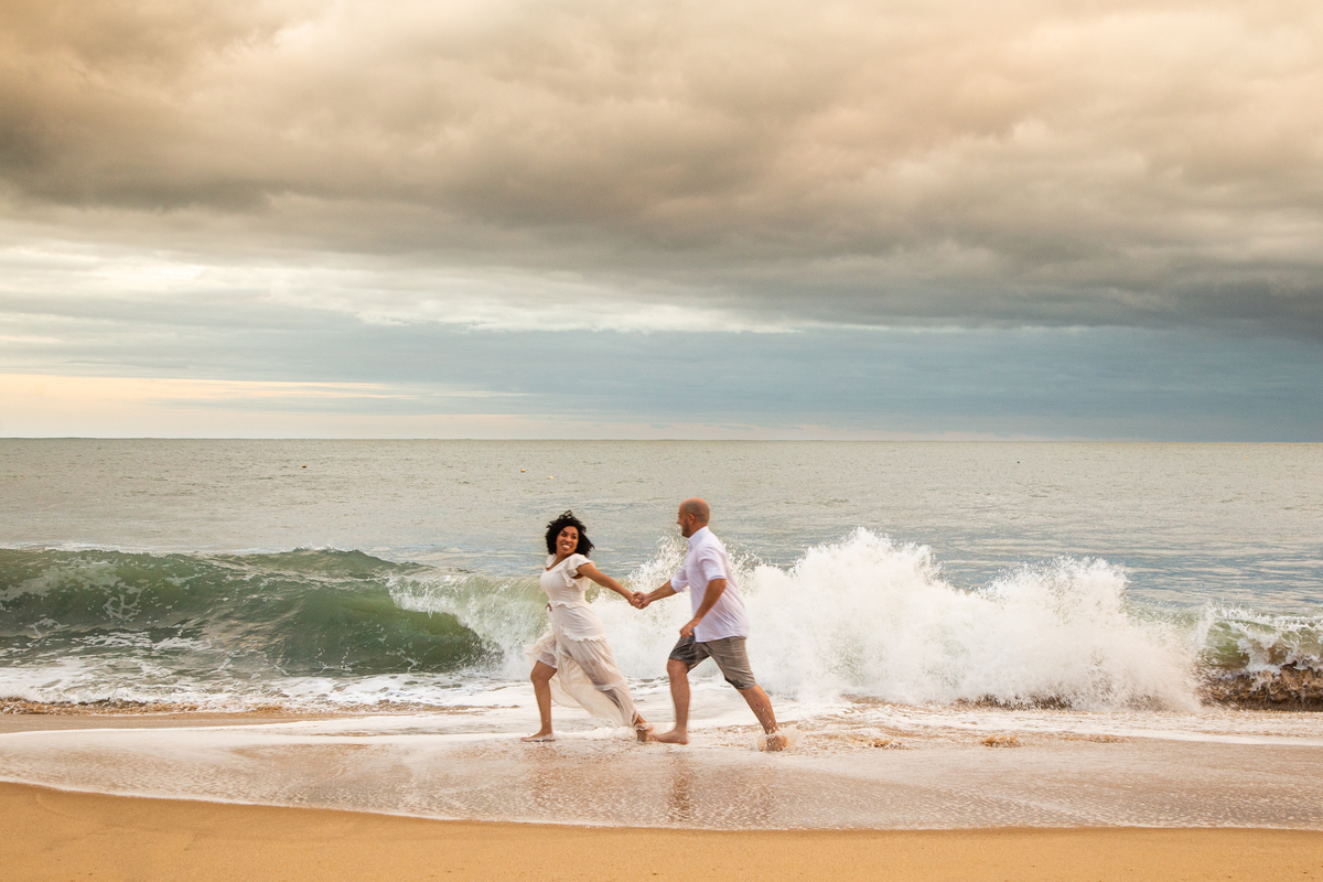 Ensaio Pre Wedding realizado em São Sebastião na Praia de Toque Toque Pequeno