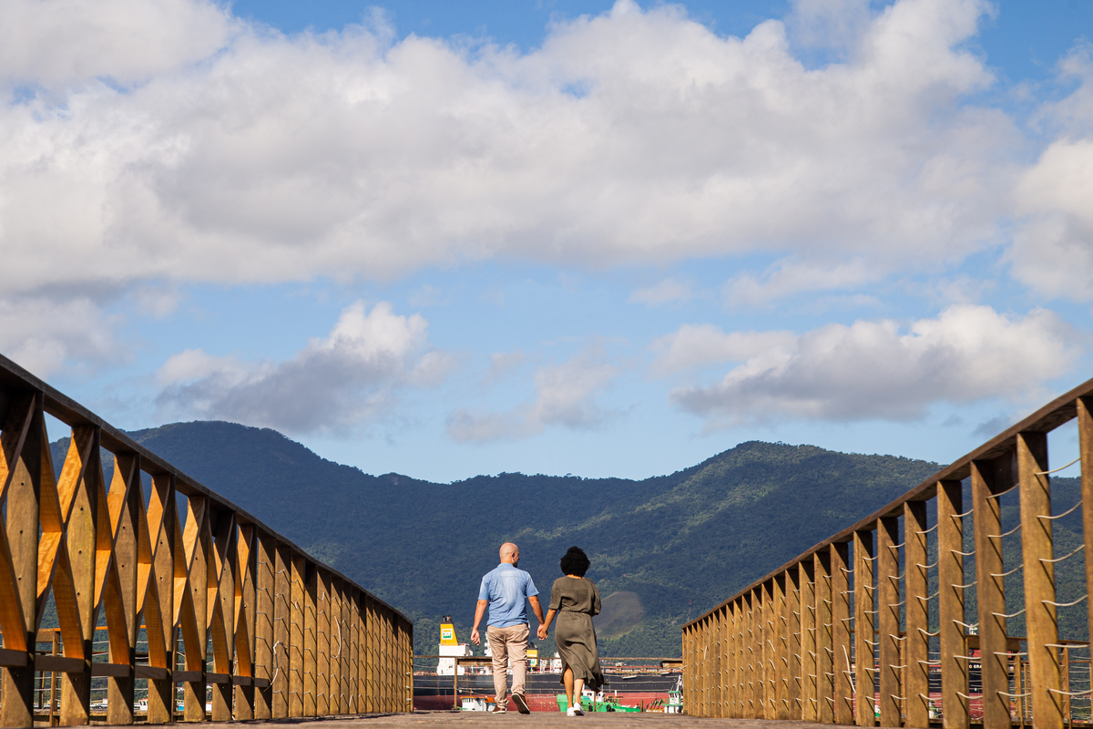 Ensaio Pre Wedding realizado em São Sebastião na Praia de Toque Toque Pequeno