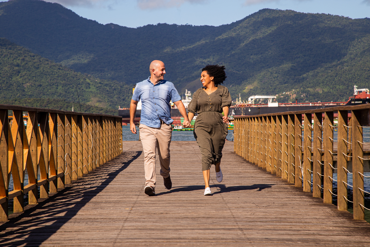 Ensaio Pre Wedding realizado em São Sebastião na Praia de Toque Toque Pequeno
