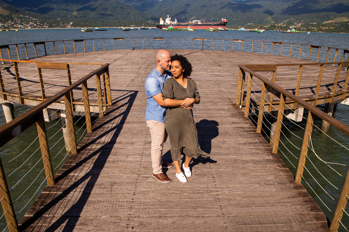 Ensaio Pre Wedding realizado em São Sebastião na Praia de Toque Toque Pequeno