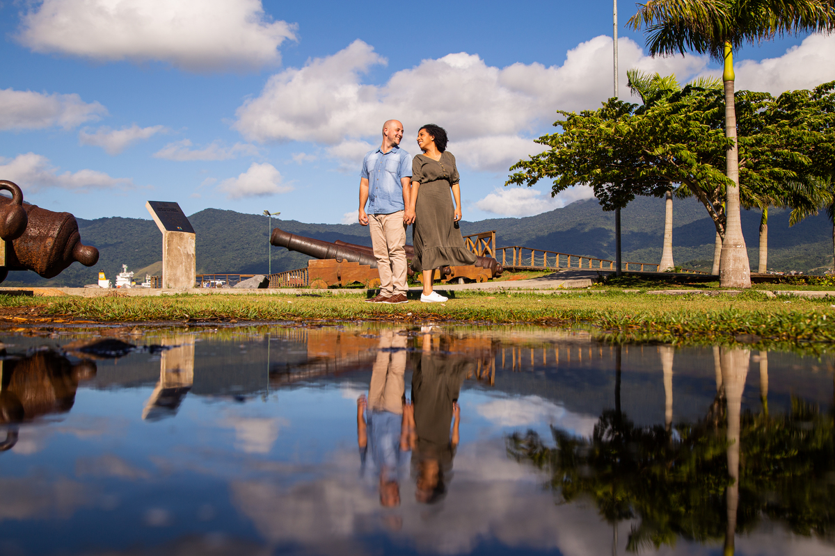 Ensaio Pre Wedding realizado em São Sebastião na Praia de Toque Toque Pequeno