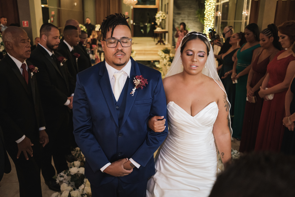 Casamento no espaço Bertolazzi da Thaiane e do Carlos 