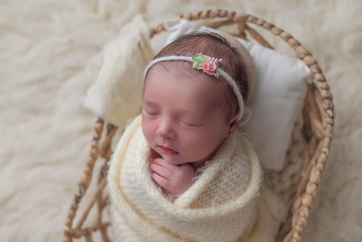 Ensaio de recém nascido menina