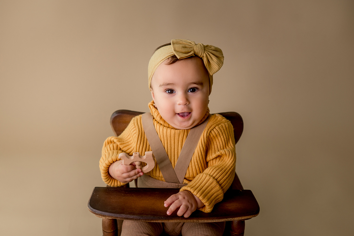 ensaio infantil no estudio