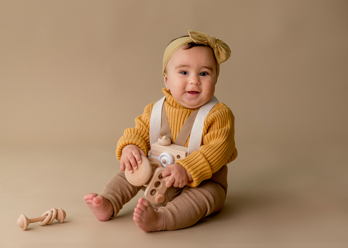 Ensaio infantil 1 ano menina 