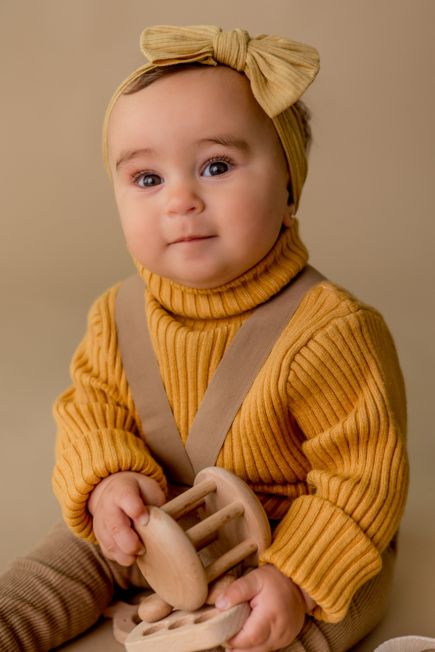 ensaio infantil minimalista