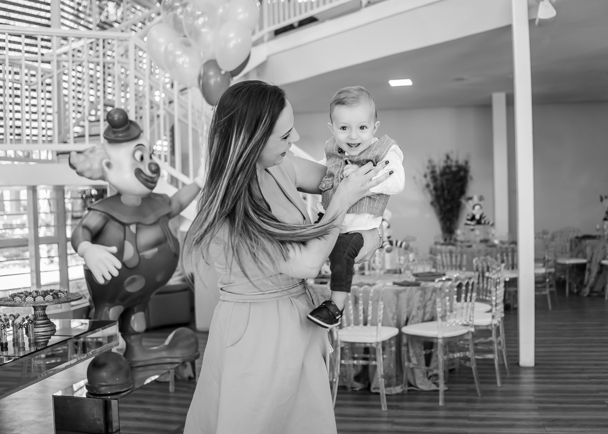 fotos preto e branco festa infantil