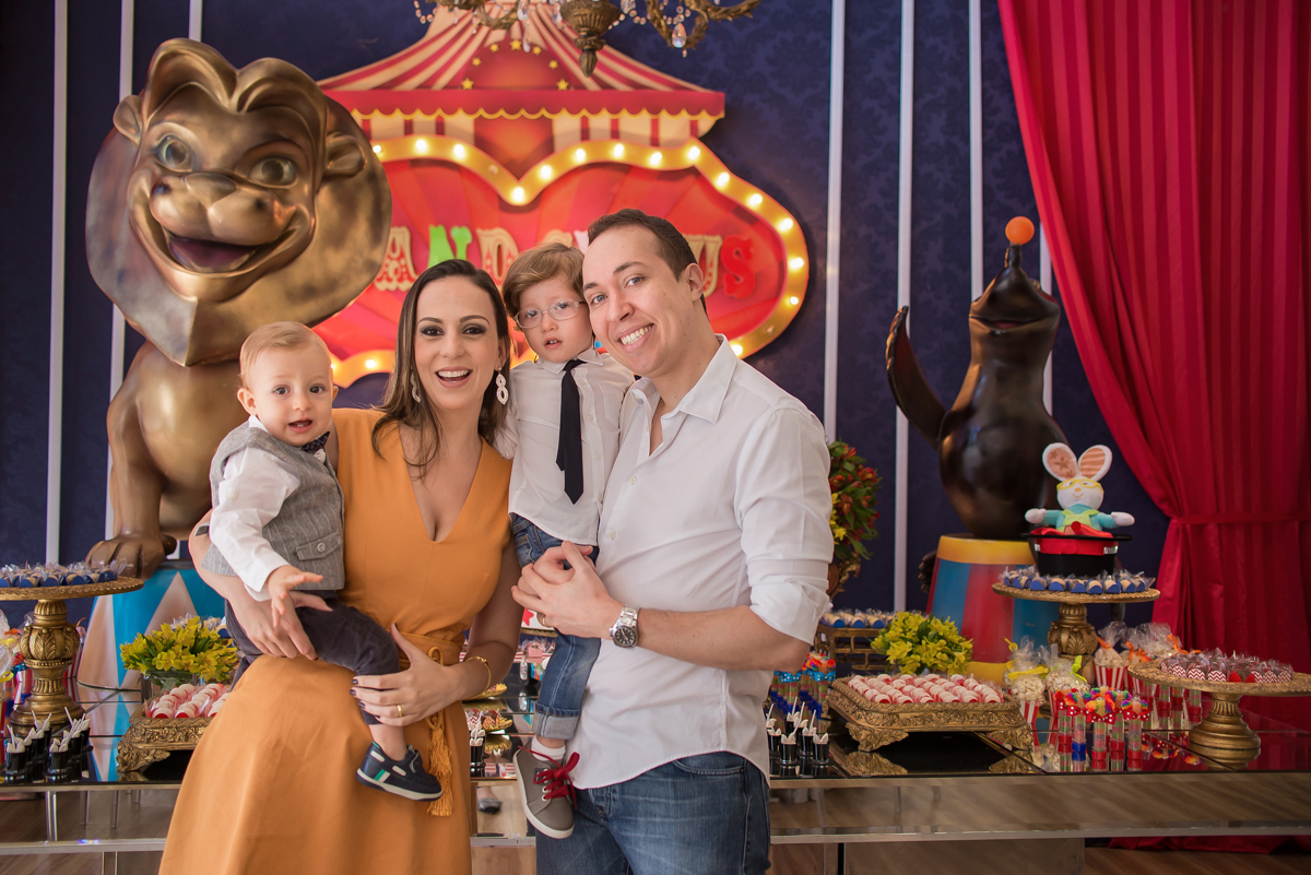 familia no aniversário infantilb