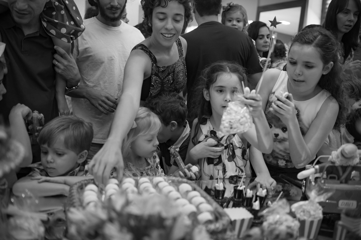hora dos docinhos na desta de circo