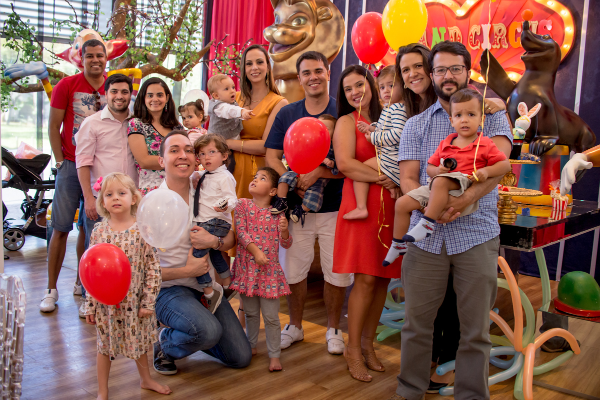 amizade na festa de um ano