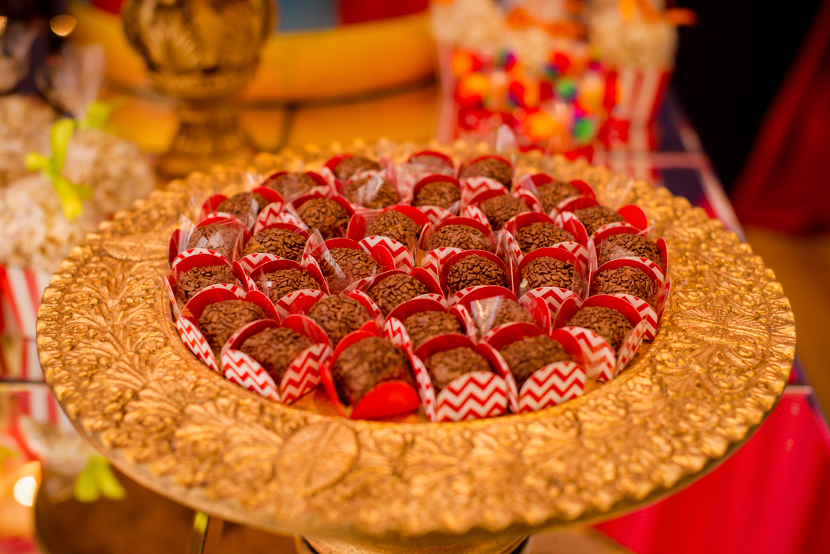 brigadeiro em festa infantil