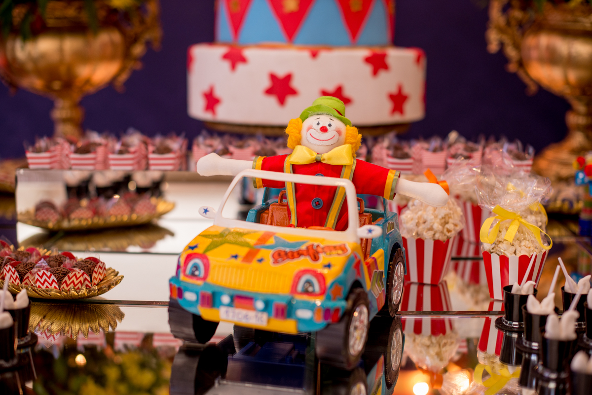 decoração de festa de circo