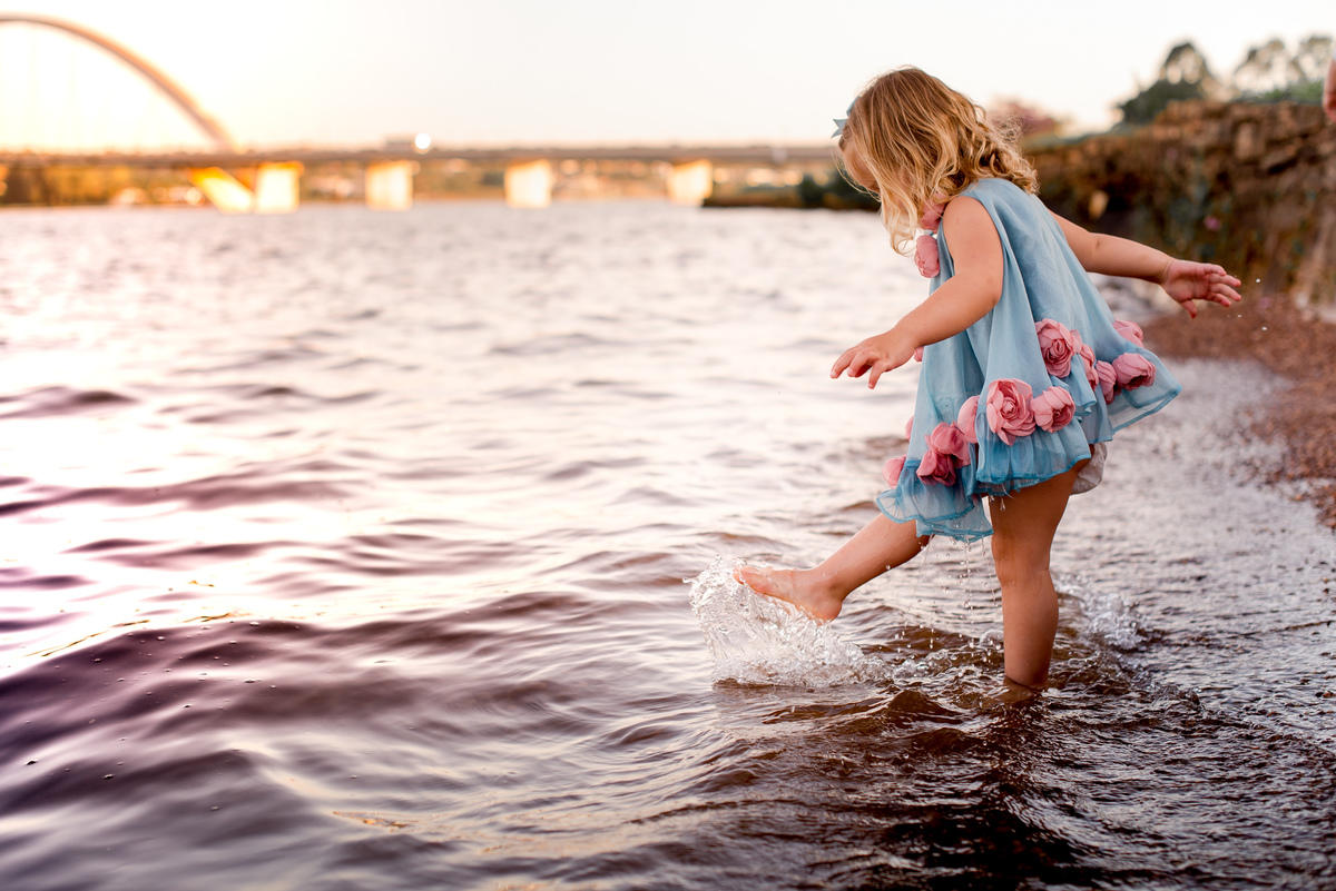 Ensaio com poses expontâneas lago paranoá 