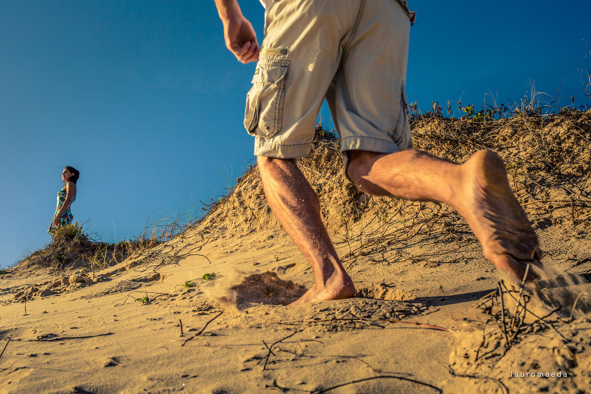 areia da Praia do Campeche