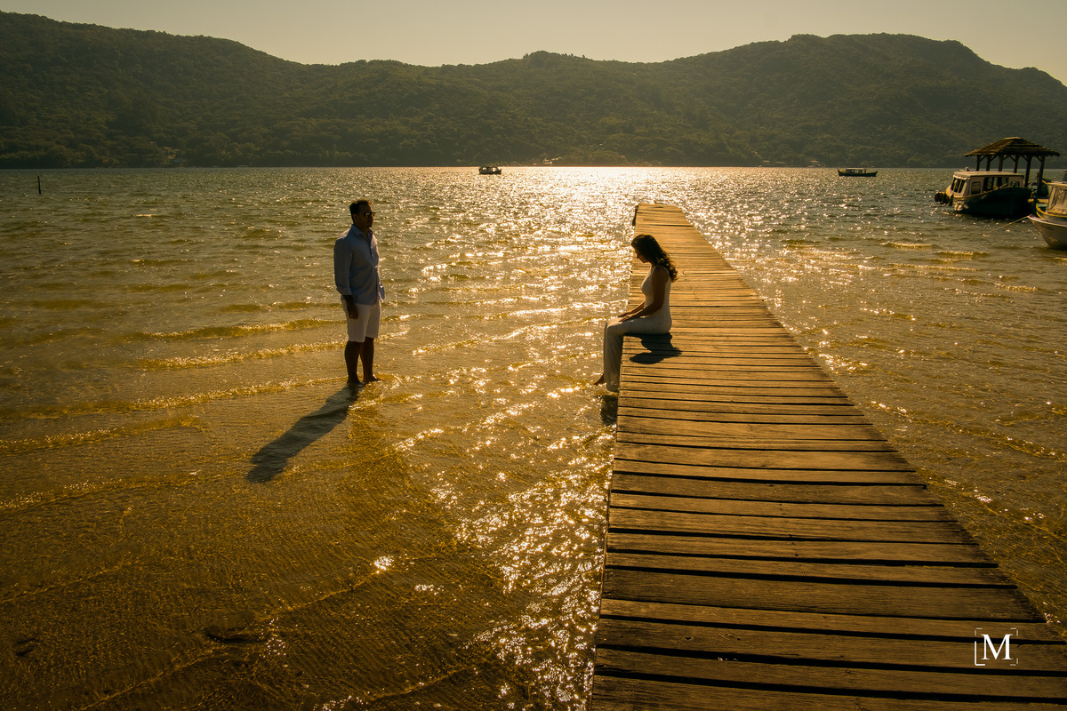 Casal na Lagoa da Conceição