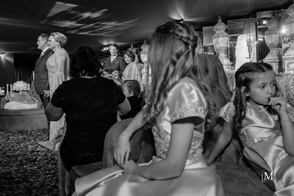 preparativos para a cerimônia de casamento