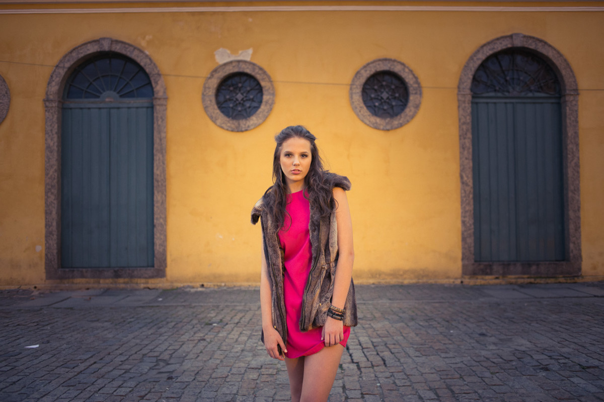 Isabela em book no Centro Florianopolis