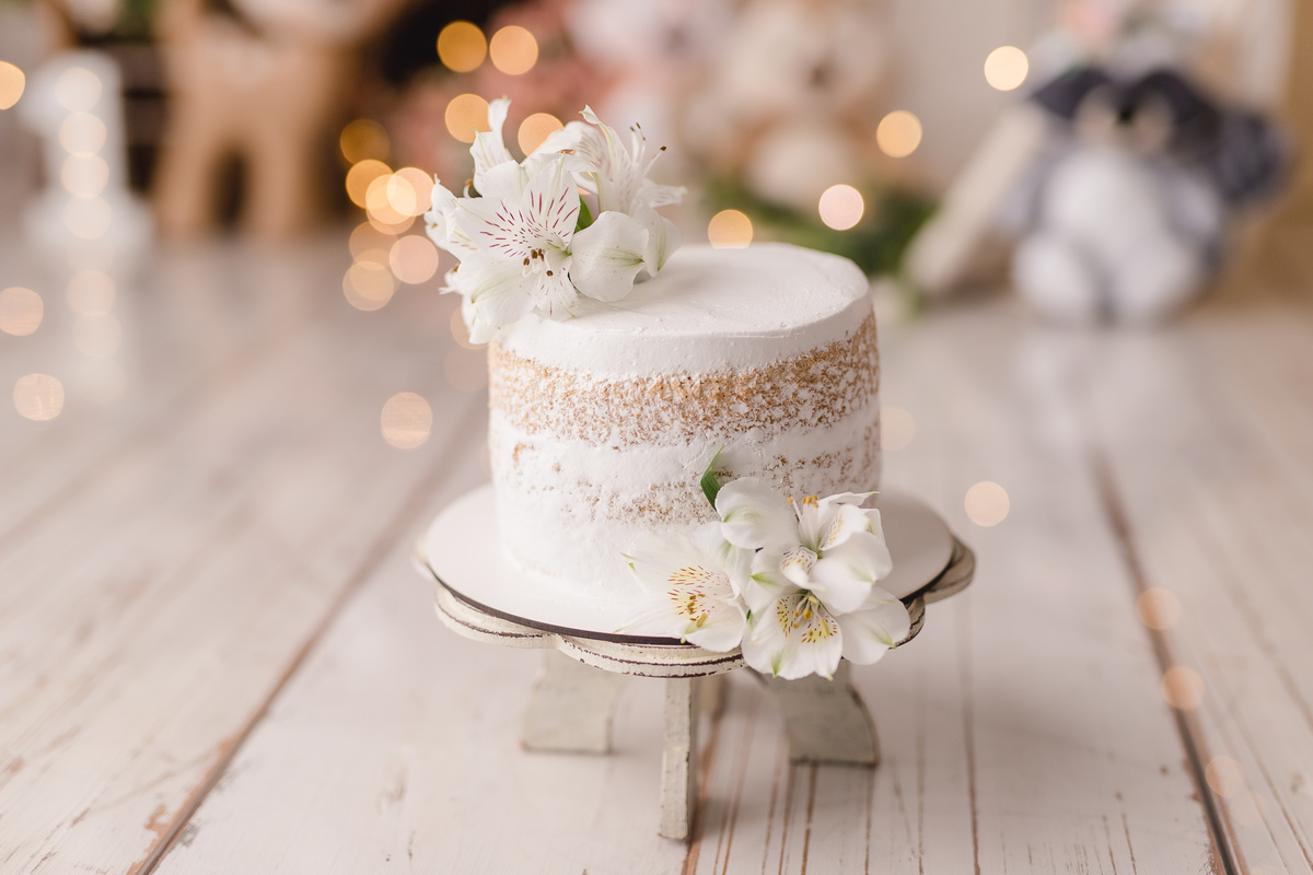 ensaio smash the cake bosque encantado cabaninha bichinhos floresta bebe infantil primeiro aninho bolo no cenário balões 1 ano plantinhas flores semi naked cake flores naturais