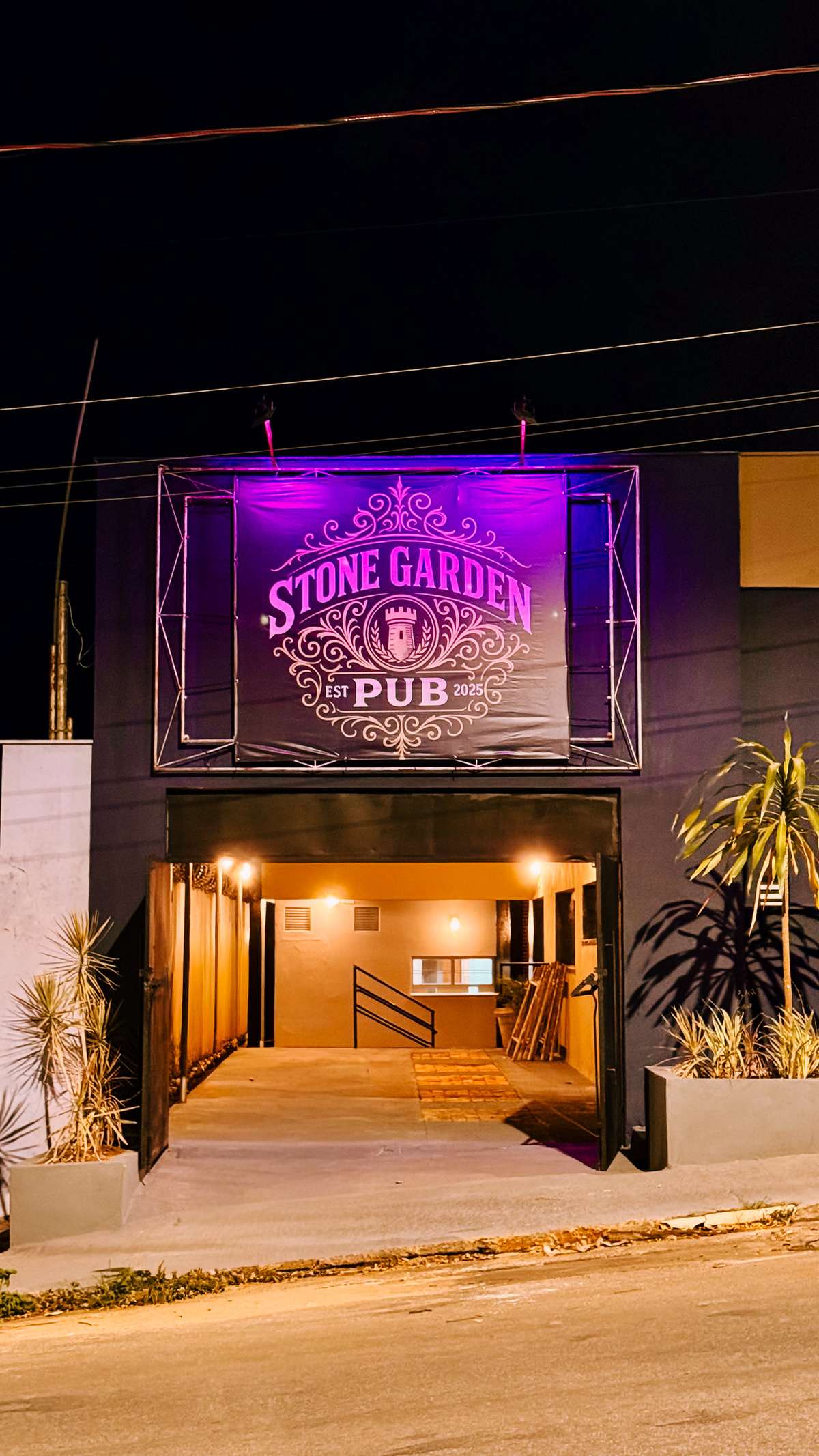 evento. stone garden pub bom despacho foto amigos renata bridges photo melhor fotógrafa irlandês irlanda flash escuro roupa preta casal amigos 