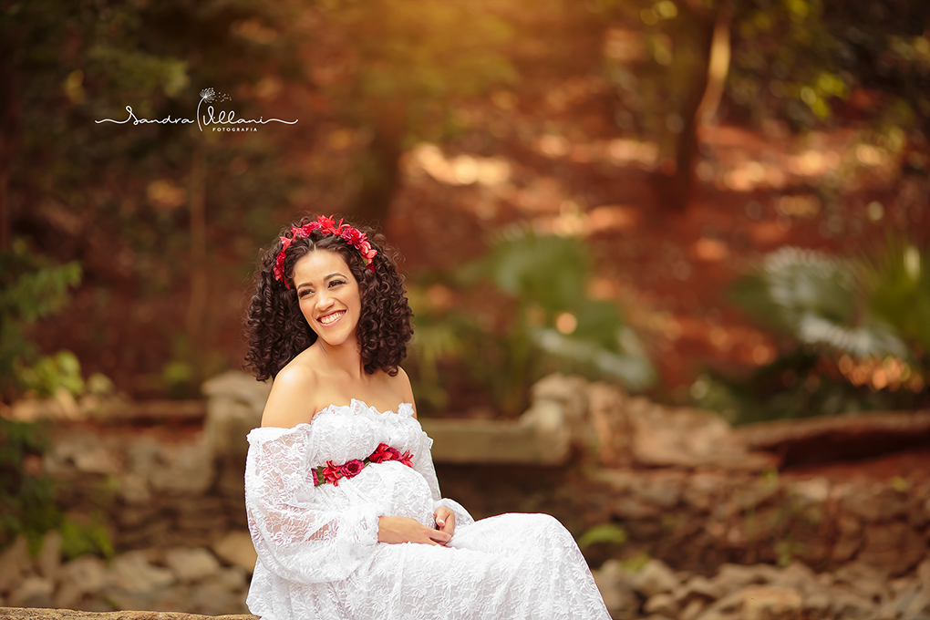 ensaio book gestante em parque em São Caetano do Sul ABC