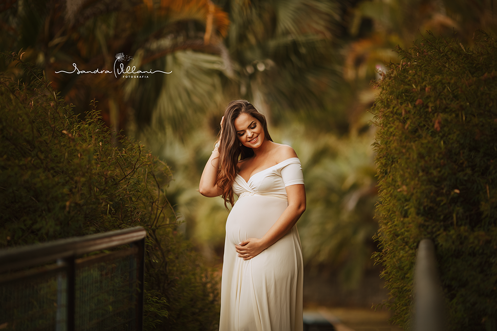 ensaio gestante realizado no parque Chico Mendes em são caetano do sul