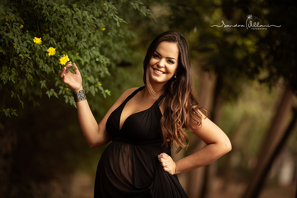 ensaio gestante realizado no parque Chico Mendes em são caetano do sul