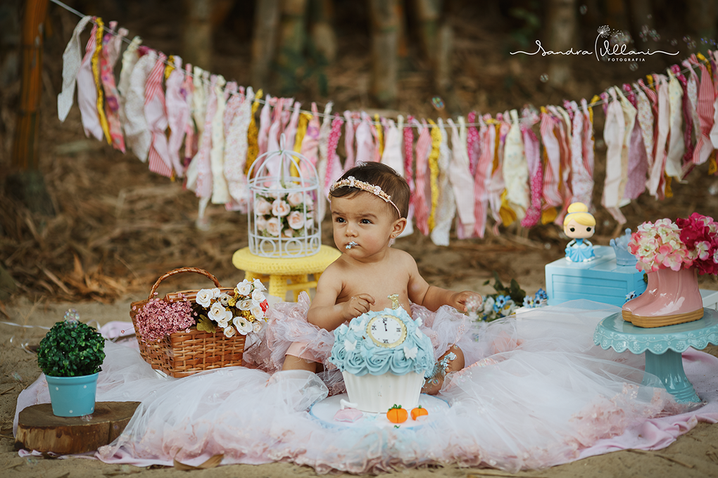Smash the Cake realizado no Parque Espaço Verde Chico Mendes em Sao Caetano do Sul com a Laís