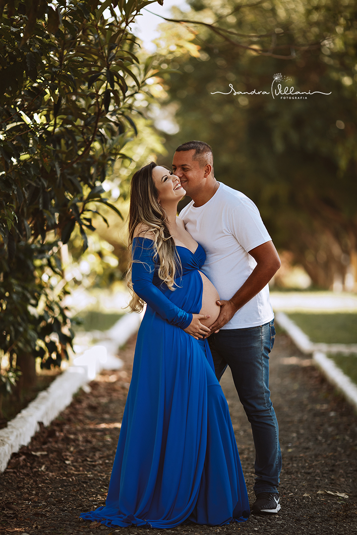 Fotografia de casal, gestante