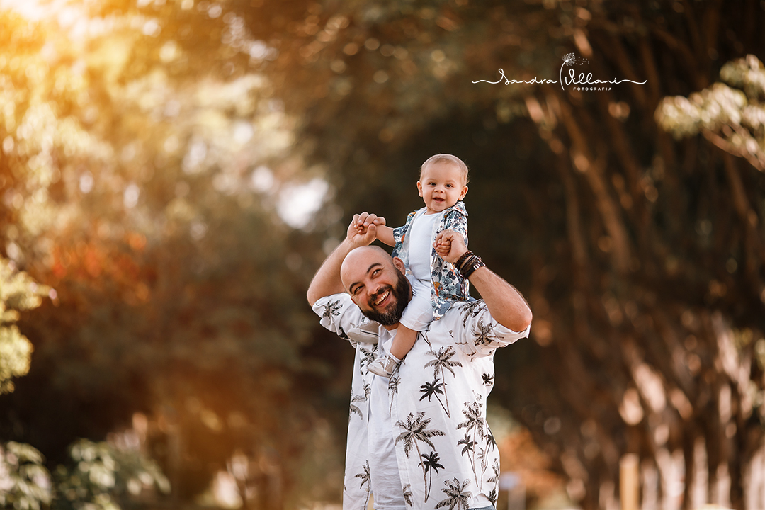 Fotografia pai e filho