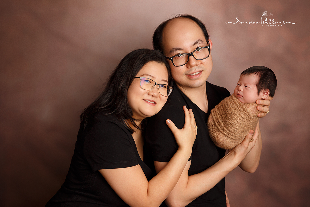 Ensaio newborn realizado em São Caetano do Sul - ABC - SP com a família