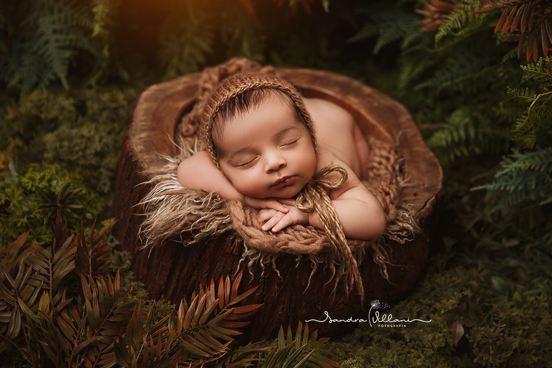 Ensaio newborn ou recém nascido realizado em São Caetano do Sul - ABC - SP