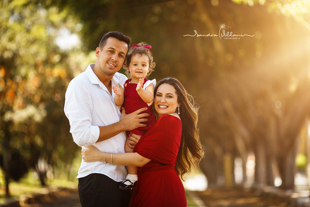 Fotografia com os pais