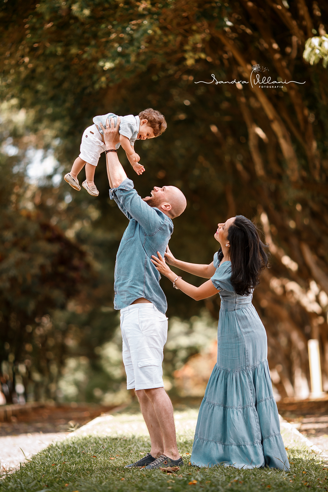 ensaio infantil externo realizado no abc sp com os pais