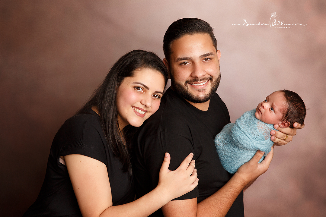 Fotografia recém nascidos - ensaio newborn realizado em São Caetano do Sul - SP