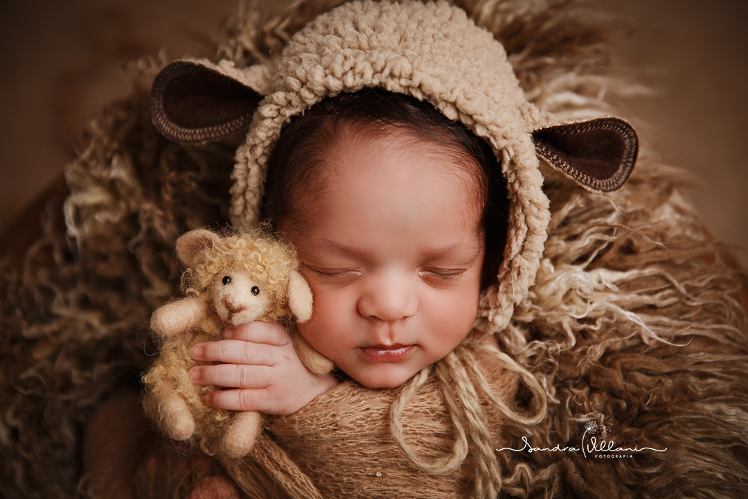 Fotografia recém nascidos - ensaio newborn realizado em São Caetano do Sul - SP