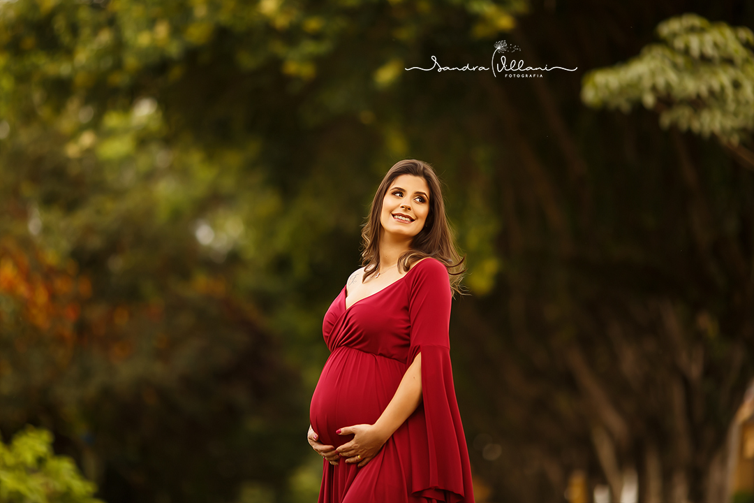 Ensaio gestante externo realizado em São Caetano do Sul