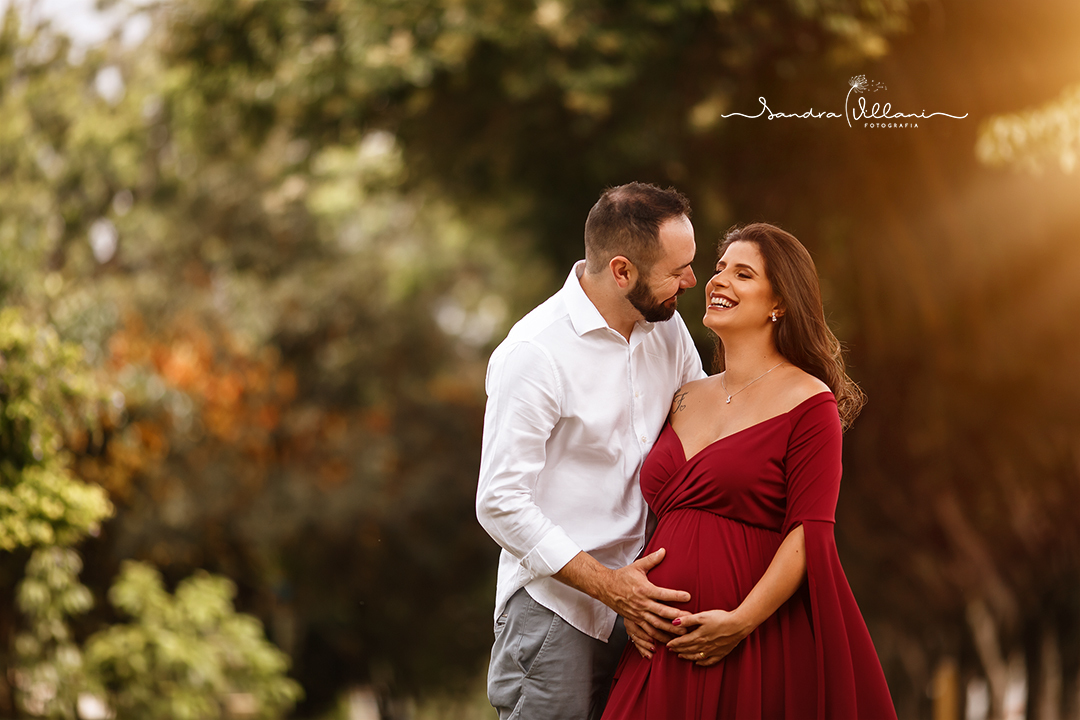 Ensaio gestante externo realizado em São Caetano do Sul - ABC - SP