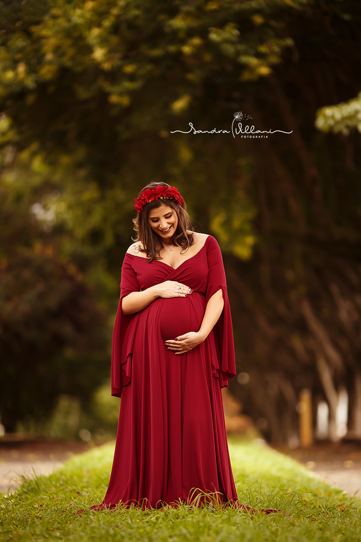 Ensaio gestante externo realizado em São Caetano do Sul - ABC - SP