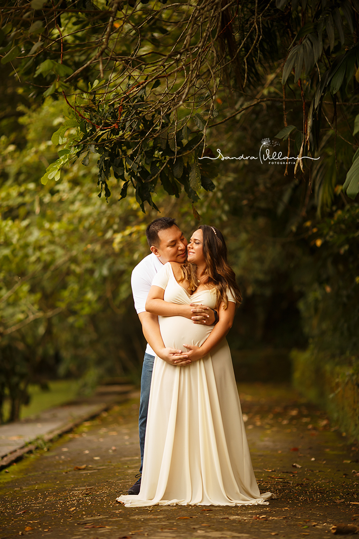 ensaio gestante realizado no Jardim Botânico de São Paulo