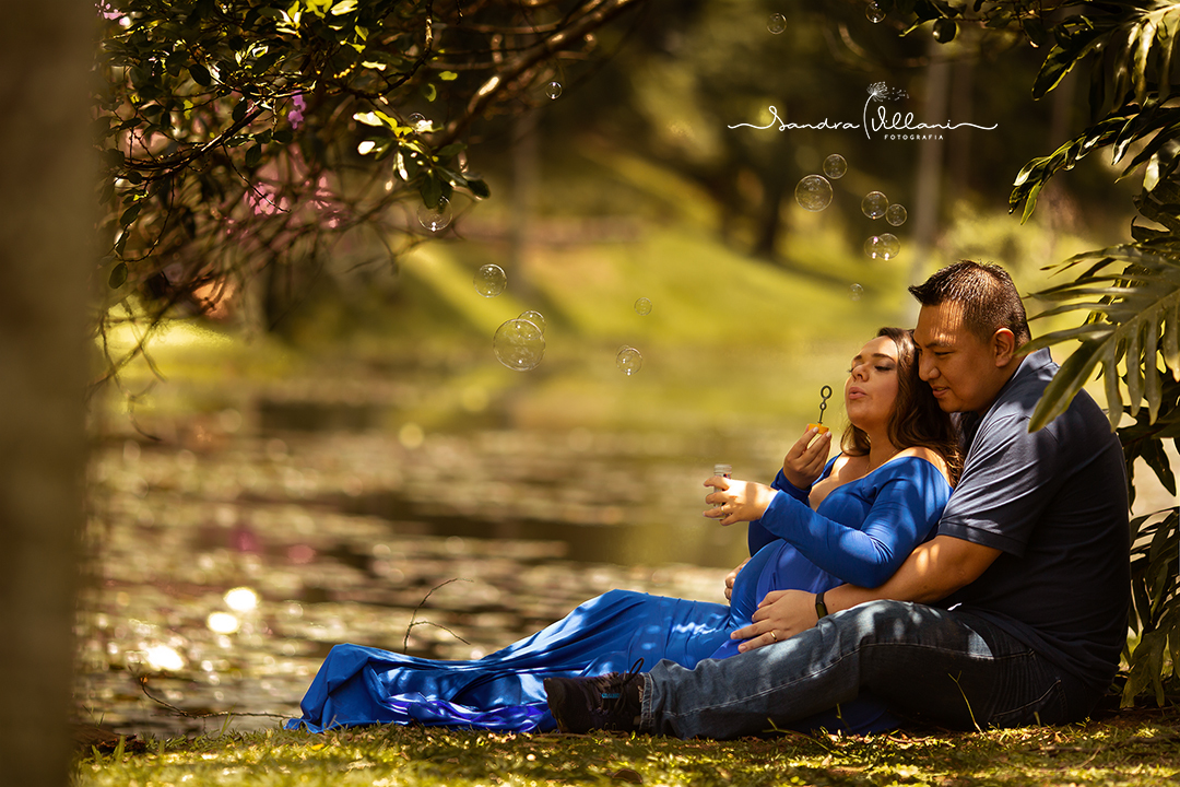 ensaio gestante realizado no Jardim Botânico de São Paulo