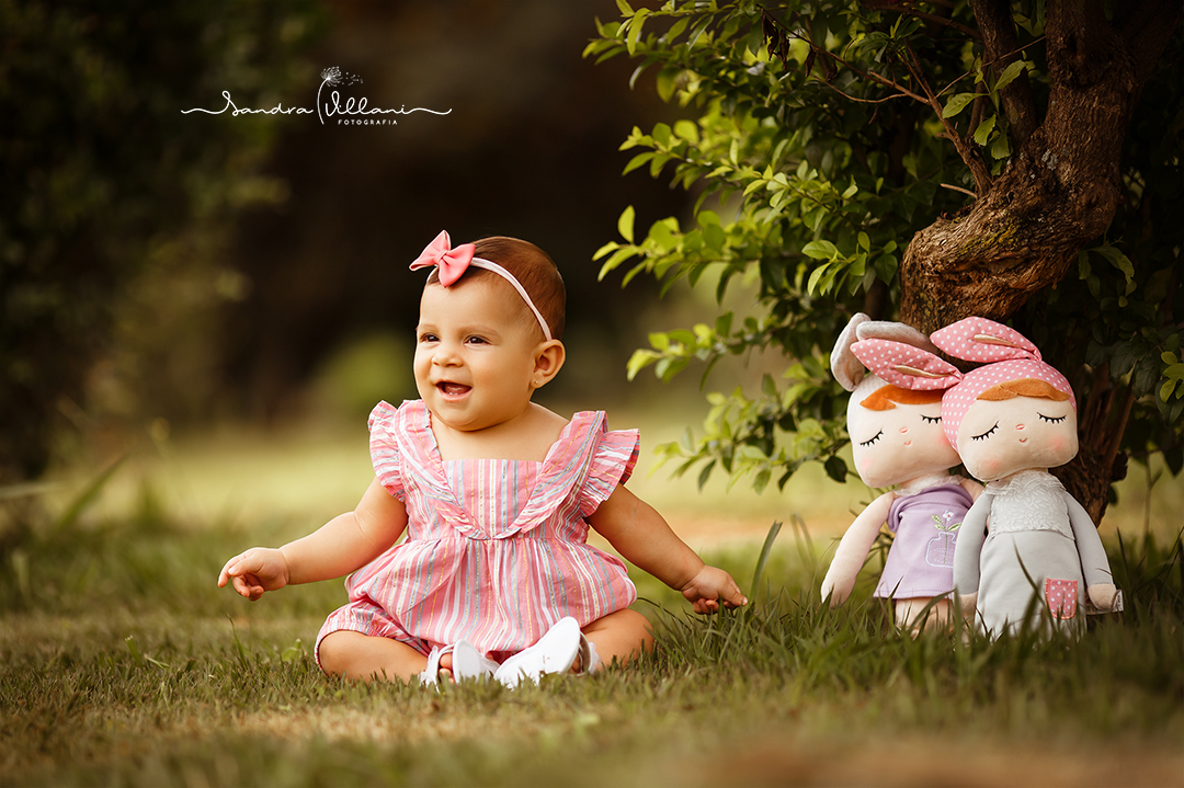 Ensaio Infantil externo da Mariana realizado em São Caetano do Sul