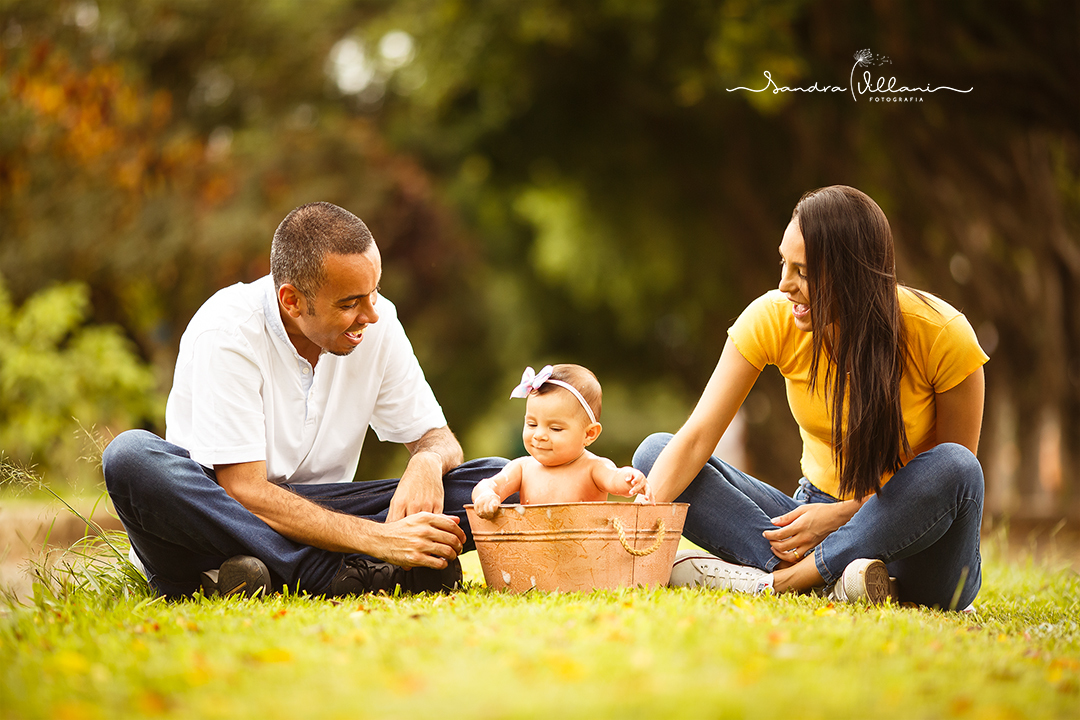Fotografia de Smash the Splash realizado em São Caetano do Sul com os pais