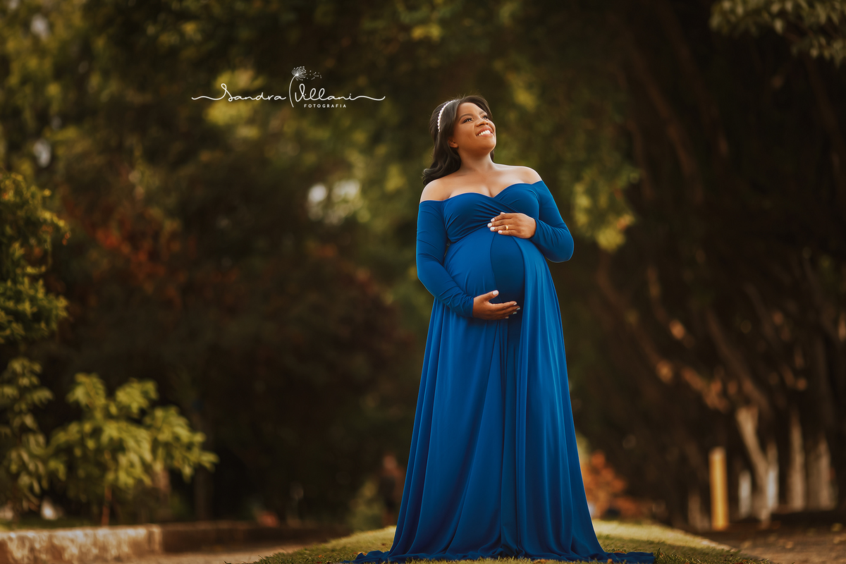 ensaio gestante externo no ABC 