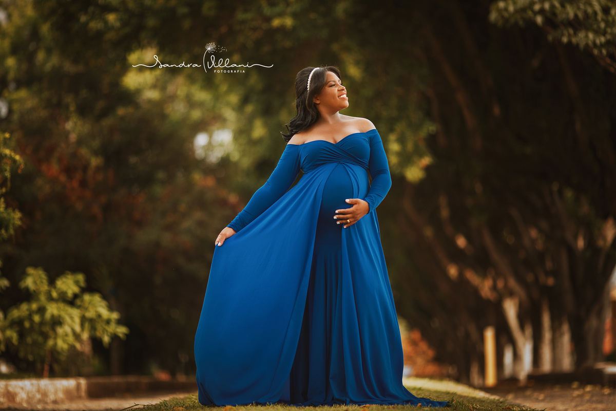 ensaio gestante externo no ABC 