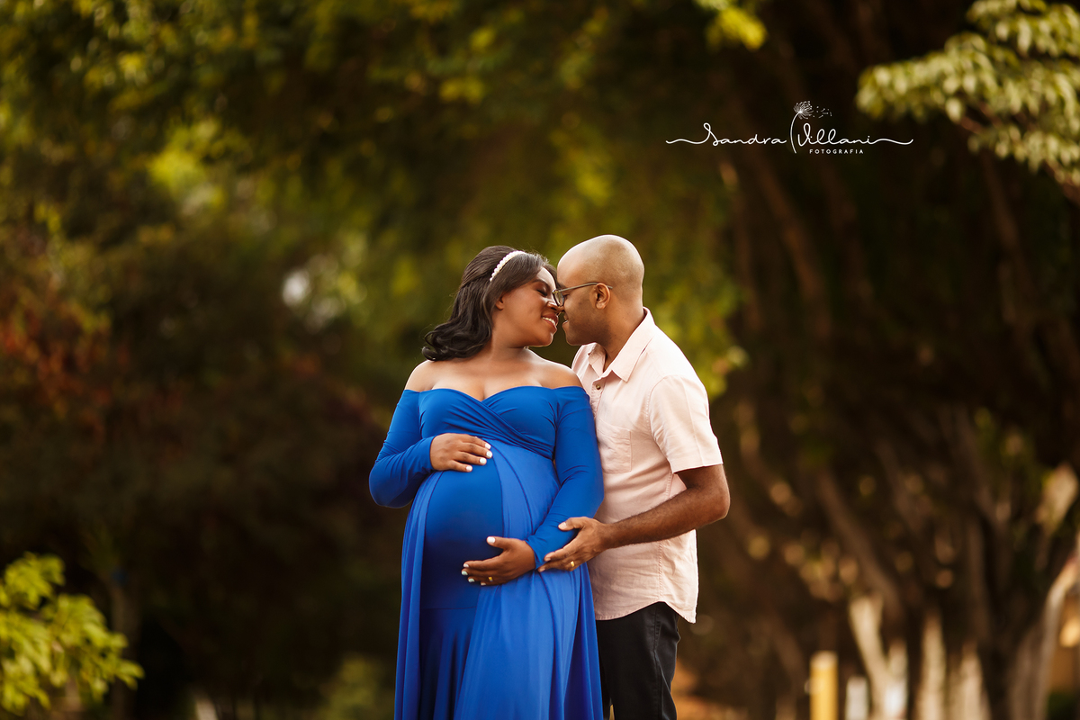 ensaio gestante externo no ABC 