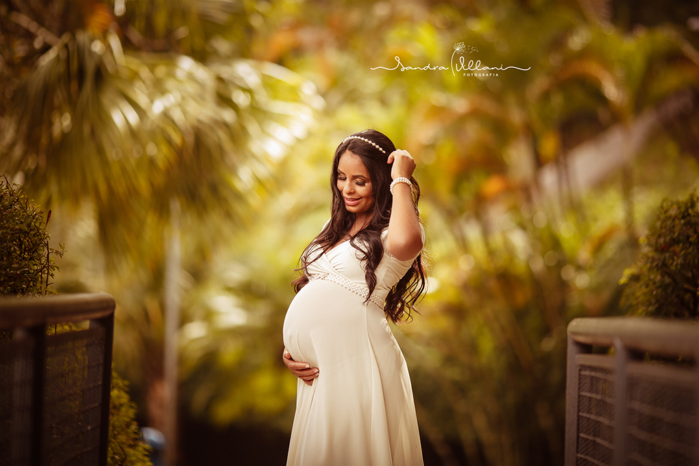 Ensaio gestante realizado em São Caetano - Parque Chico Mendes