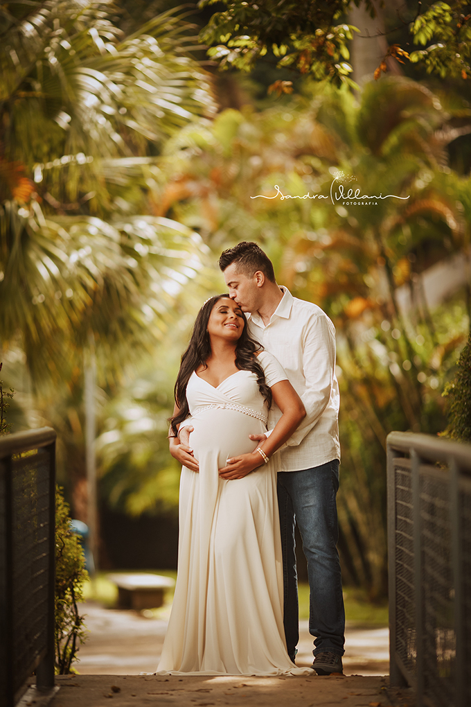 Ensaio gestante realizado em São Caetano - Parque Chico Mendes